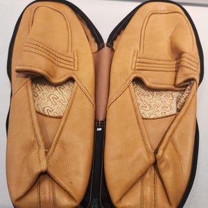 Vintage RARE jiffies Mens Size Medium Travel Shoes Jiffies Slippers - Etsy main image 4