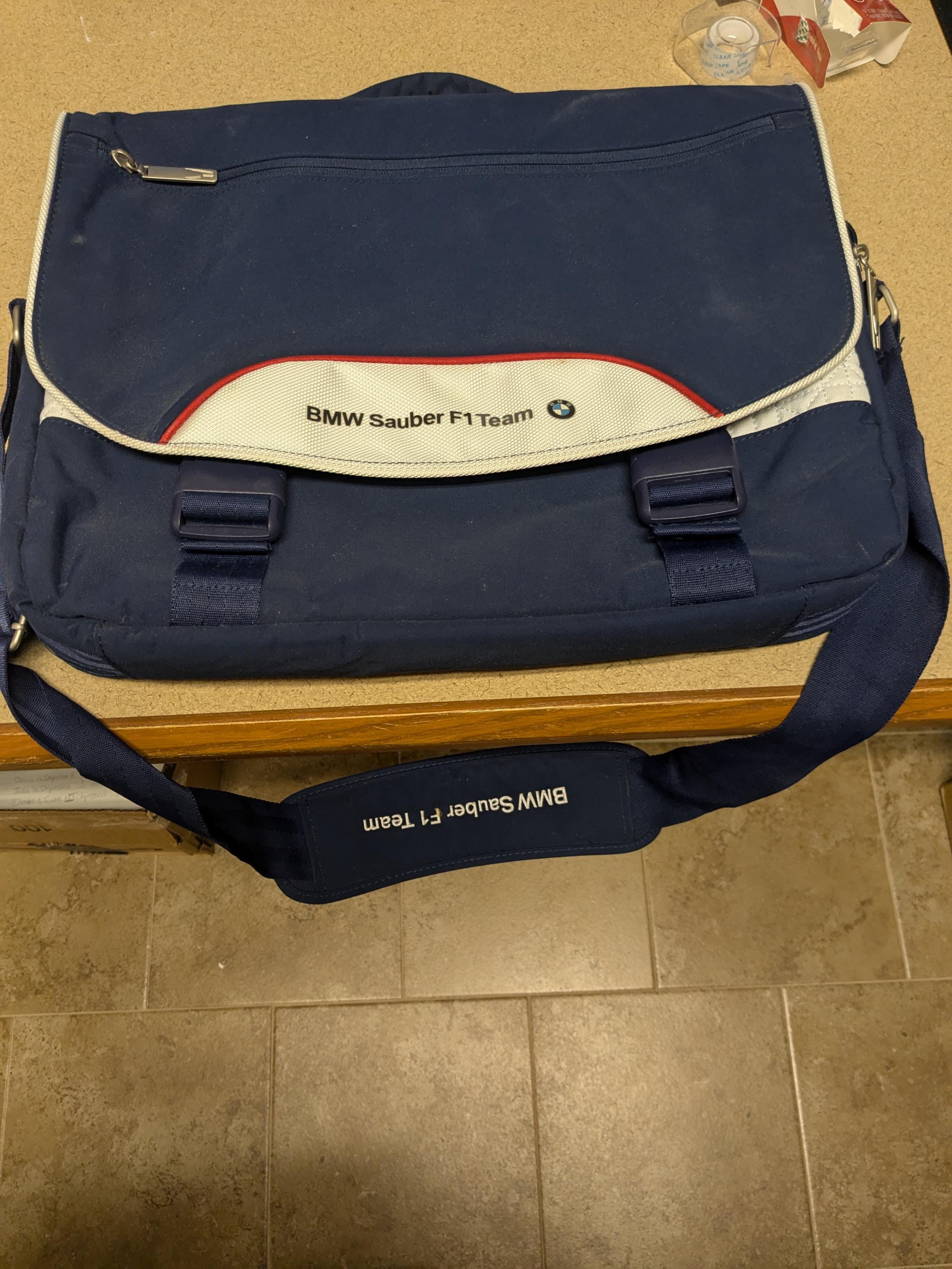 BMW Sauber F1 Team Laptop Bag, Vintage Racing Tote - Etsy