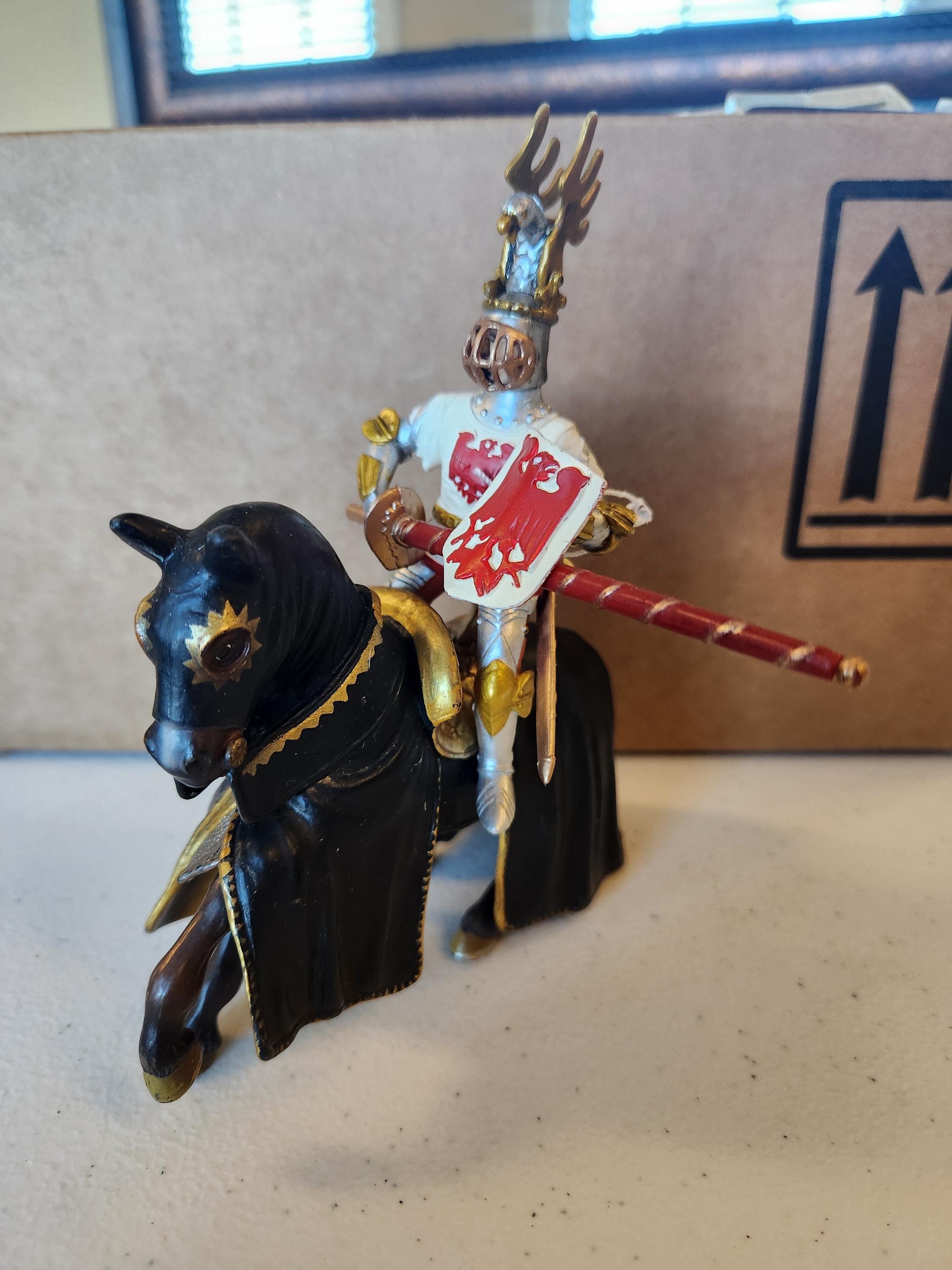 RARE Black Knight Battle Figures Field Set 1996 Vintage