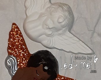 Painted or unpainted, ready to paint Cherub Magnets