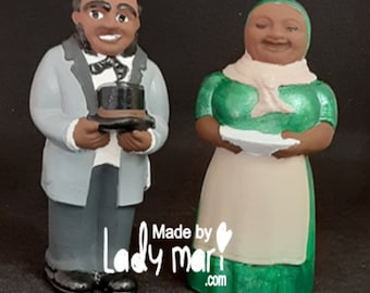 Figurines - Gracious lady and gentleman