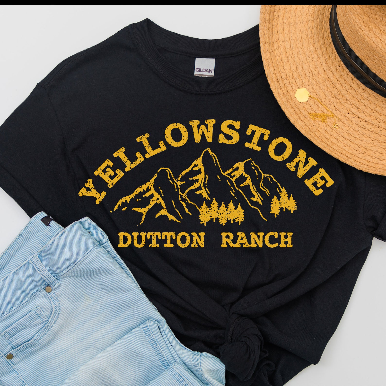 etsy yellowstone shirts