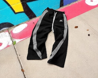 Unisex Wide Leg Linen Cargo Pants – Summer Streetwear Trousers with Side Pockets, Relaxed Fit Casual Hip-Hop Inspired Pants