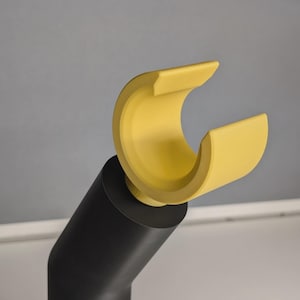 Headphone stand, 3D printed black desk organiser, gaming setup holder multiple colour options
