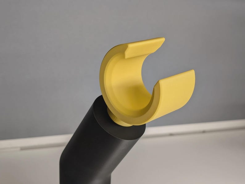 Headphone stand, 3D printed black desk organiser, gaming setup holder multiple colour options