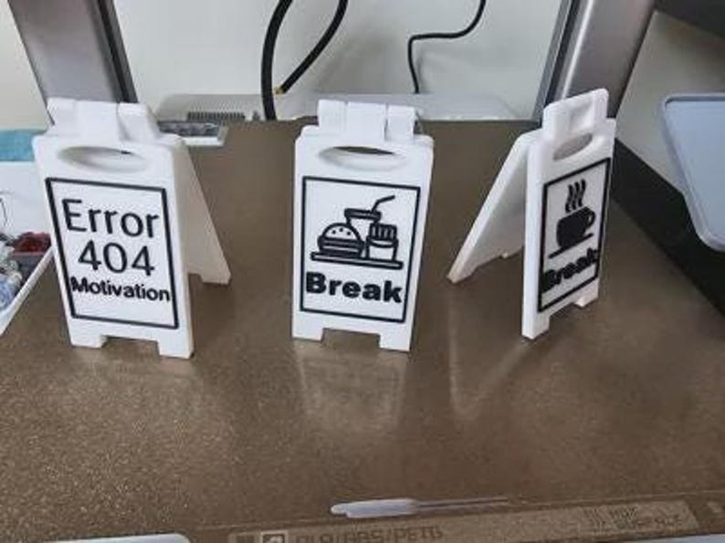 Office Sign Status, Desk Sign, Office Humor, Work From Home