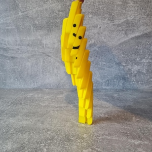 Stretchy Fidget Toy – Articulated Brick Style Figure, 3D Printed Sensory Desk Toy, Poseable Geek Gift & Stocking Filler