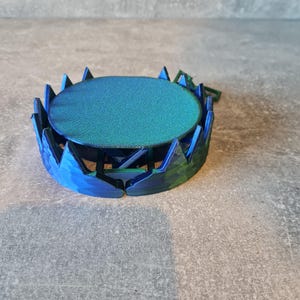 Bear Trap Coaster with Moving Drink Holder, Rustic Cabin Bar Decor, Unique Gift for Hunters, Beer Lovers, Husbands & Dads