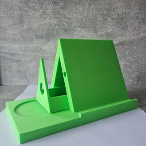Adjustable Book and Tablet Stand – Foldable Cookbook Holder for Desk, Kitchen, Study Hands-Free Reading & Device Support