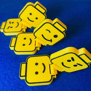 Brick Fidget clicker, 3D printed desk toy, compact stim