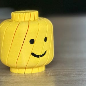 Stretchy Fidget Toy – Articulated Brick Style Figure, 3D Printed Sensory Desk Toy, Poseable Geek Gift & Stocking Filler