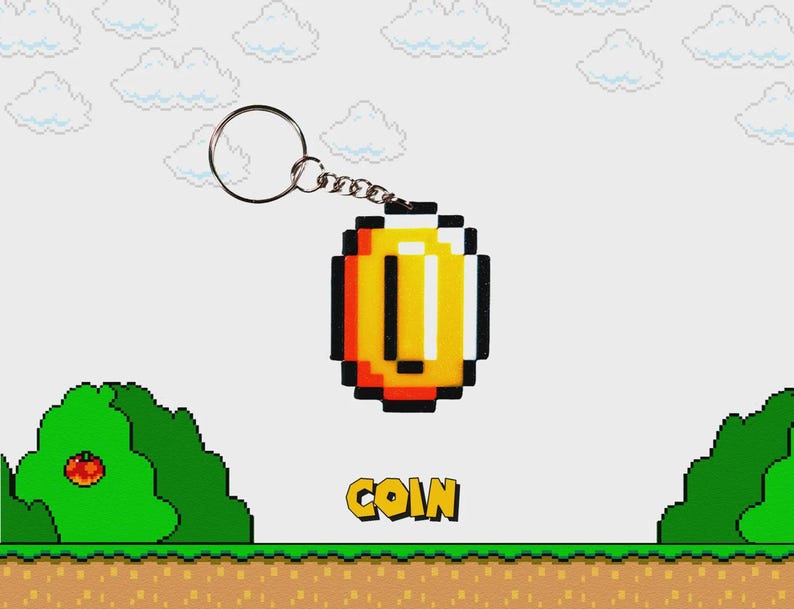 Retro Gaming STL Bundle, Pixel Art STL Pack, 3D Printable OBJ Files
