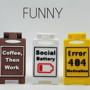 Office Sign Status, Desk Sign, Office Humor, Work From Home
