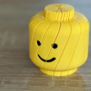 Stretchy Fidget Toy – Articulated Brick Style Figure, 3D Printed Sensory Desk Toy, Poseable Geek Gift & Stocking Filler