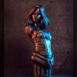 Wonder Woman STL Resin Bust, DC Comics Fan Art Digital Download