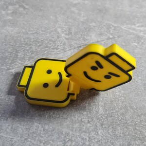 Brick Fidget clicker, 3D printed desk toy, compact stim