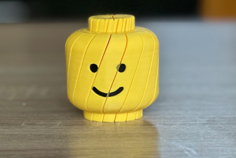 Stretchy Fidget Toy – Articulated Brick Style Figure, 3D Printed Sensory Desk Toy, Poseable Geek Gift & Stocking Filler