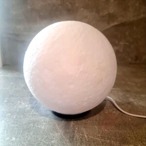 Moon Lamp – LED Lunar Surface Bedside Light, Touch-Control USB Night Lamp for Bedroom Decor, Relaxing Sleep Light, Housewarming Gift