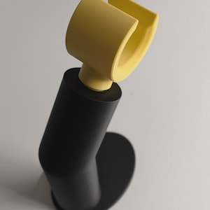 Headphone stand, 3D printed black desk organiser, gaming setup holder multiple colour options
