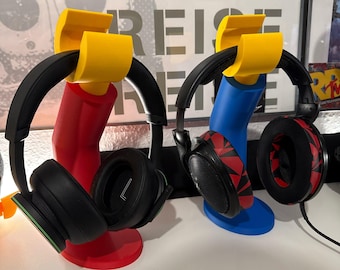 Lego Minifig Inspired Modern 3D-Printed Headphone Stand – Stylish & Functional