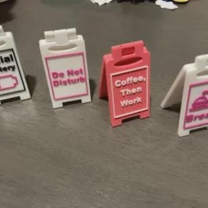 Office Sign Status, Desk Sign, Office Humor, Work From Home