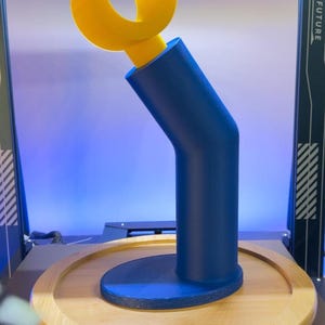 Headphone stand, 3D printed black desk organiser, gaming setup holder multiple colour options