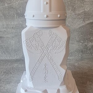 Viking Rune Lamp, Norse Rune Light, Pagan Desk Lamp, Rune Night Light, Nordic Night Lamp, RPG Gaming Light, LED Viking Decor, Mythology Nigh