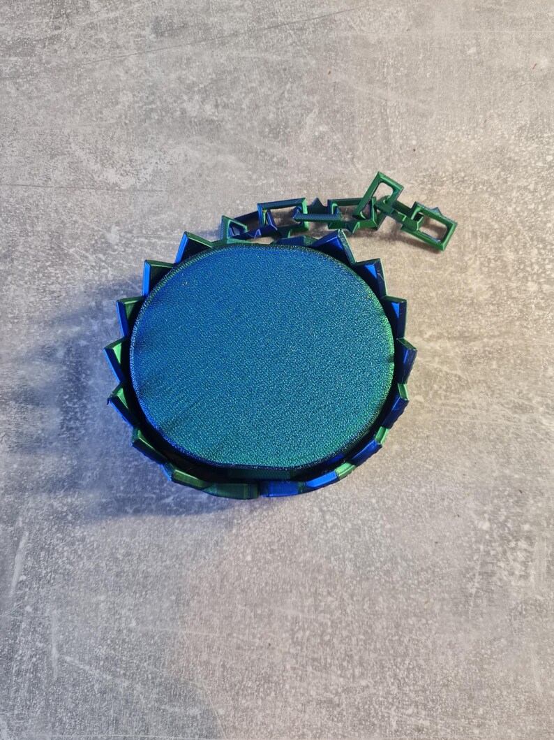 Bear Trap Coaster with Moving Drink Holder, Rustic Cabin Bar Decor, Unique Gift for Hunters, Beer Lovers, Husbands & Dads