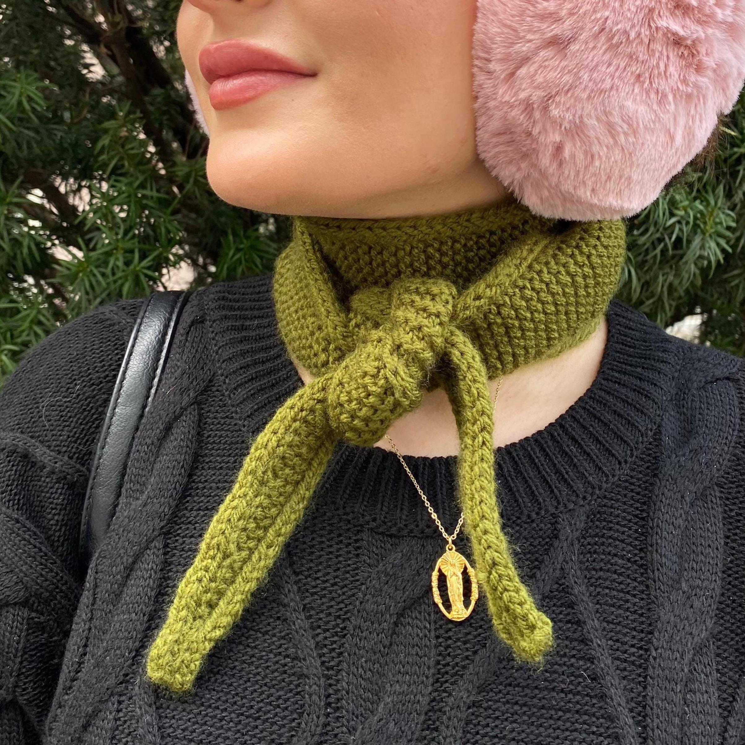 Green Sophie Scarf - Etsy