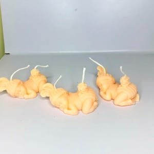 ベビーキャンドル、キリスト教の証、手作りソイワックスキャンドル、香り付きキャンドル、洗礼の記念品、ギフトキャンドル
