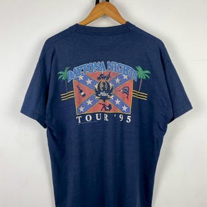 Vintage Hank Williams JR Daytona Tour T-Shirts DO1052
