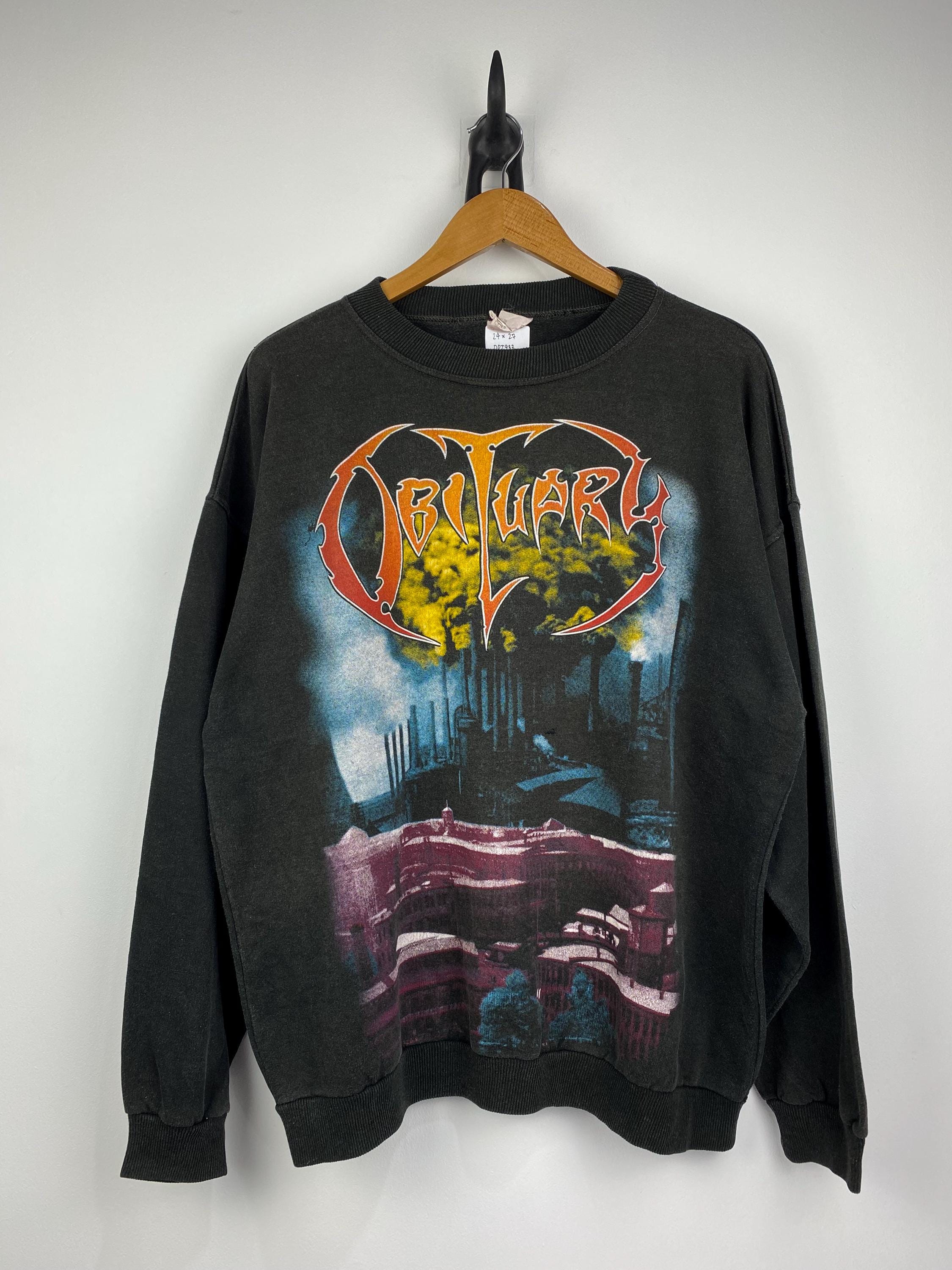 Vintage Obituary World Demise Sweatshirts
