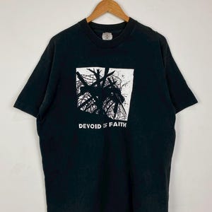 Koszulki zespołu hardcore vintage Devoid OfFaith DO1794