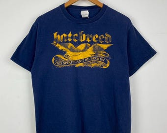 Vintage Hatebreed Taking Back Sunday Rip off T-Shirts DO596