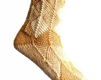 Fairytale socks Caramel, size EU 37/38/39 UK 5.5/6.5 US 7.5/8.5