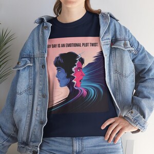 Emotionell plottwist-t-shirt | Neurodiversitet, mental hälsa och medvetenhet