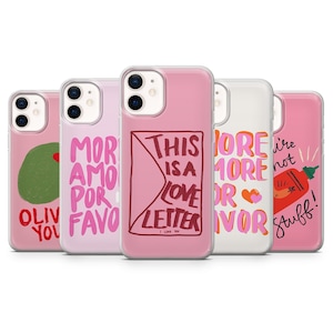Love Brief Handyhülle Passion Devotion Memoir Cover für iPhone 16, 15, 14, 13, 12, Samsung S24, S23, S22, A16, A15, Pixel 9Pro XL, 8A