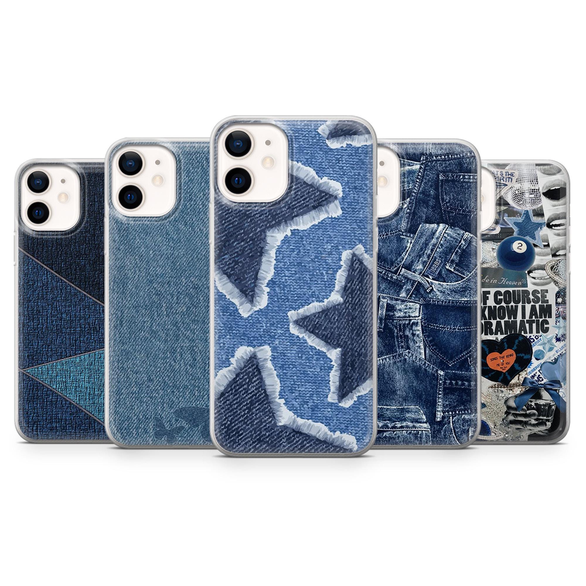 iPhone 14 Case Denim - Etsy