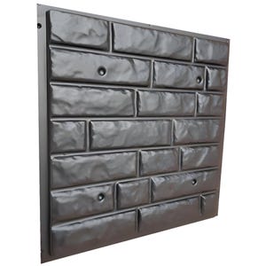 Number 8 - Plastic Mold for Making 3D Plaster Wall Panels and Decorative Wall Decor