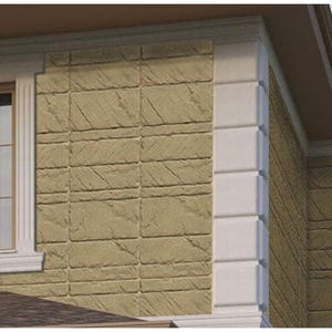 A set of 2 polyurethane stamps &quot;Classic&quot; for imprints on concrete or plaster. Pattern Vertical Horizontal Decorative Cement Imprint Mat