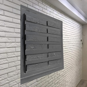 Molds for Wall Decor, Artificial Stones and Tiles for plaster, concrete, gypsum DIY (ABS plastic mold for decorative stone) Oxford