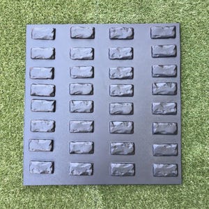 Molds for Wall Decor, Artificial Stones and Tiles for plaster, concrete, gypsum DIY (ABS plastic mold for decorative stone) Mosaic