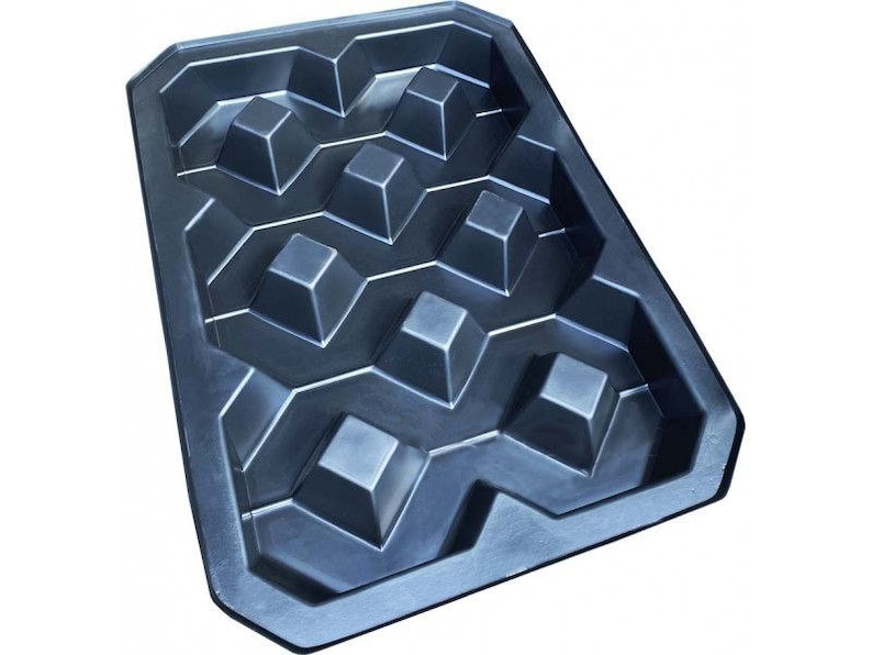 DIY Eco Parking Mold for Concrete Paving Slabs, Grass Pavers, Backyard