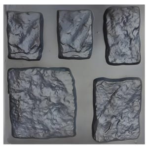 Number 40 - Plastic Mold for Making 3D Plaster Wall Panels and Decorative Wall Decor