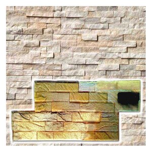 Polyurethane stamp &quot;Grodetski slate&quot; for imprints on concrete  or plaster.Pattern Vertical Horizontal Decorative Concrete Cement Imprint Mat