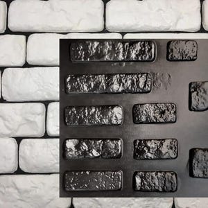Capri - Plastic Mold for Making 3D Plaster Wall Panels and Decorative Wall Decor
