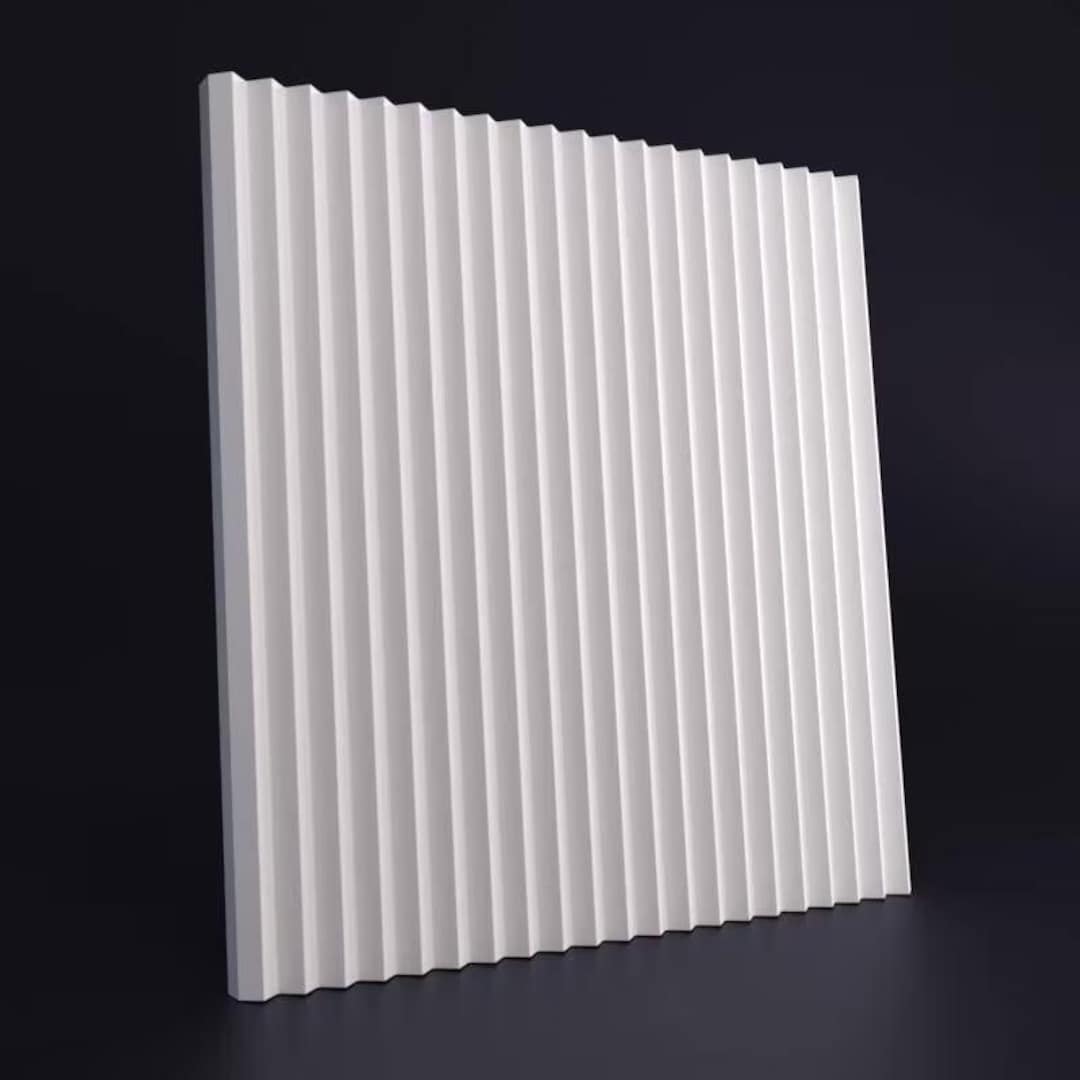 Triangular Plaster 3D Wall Panel Mold - Plastic ABS Mold for Plaster & Concrete Triangular ...