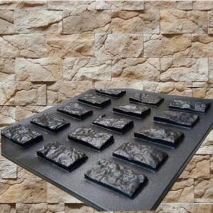 Morocco - Plastic Mold for Making 3D Plaster Wall Panels and Decorative Wall Decor