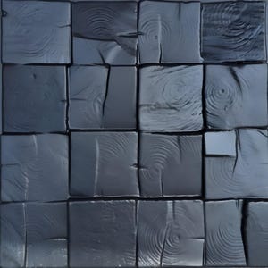 Number 37 - Plastic Mold for Making 3D Plaster Wall Panels and Decorative Wall Decor