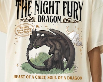 ナイトフューリー ドラゴン シャツ、HTTYD シャツ、ドラゴントレーナー